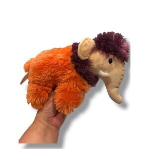 Little Tiger Press Orange Mammoth Plush Ellie Hattie Book Character